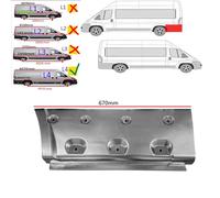 Parafango posteriore ruota sinistra FIAT DUCATO 2006 EXTRA LONG