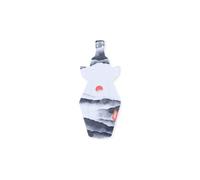 Parafango posteriore slicy mtb hakuba grey red
