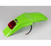 Parafango Posteriore Vintage Fender Compatibile Con Kawasaki Kdx 200 95-23 Verde