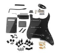 Parafango Precablato Kit Completo Di Accessori Fai-da-te Per Chitarra Elettrica Incluso Battipenna Precablato(Black)