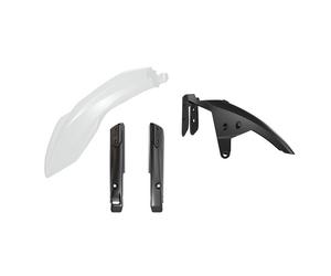 Parafango Racetech KIT Ant. ALTO + 700 TENERE 700 WORLD RAID 19-26 Bianco/Nero