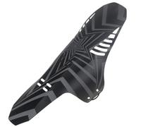 Parafango Riflettente per Mountain Bike, Leggero in PP Nero | Protezione da Fango e Pioggia, Facile da Installare, Accessorio Bici, Parti Incluse, Tipo Due
