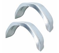 Parafango rimorchio 10" acciaio zincato / ala / parafango (coppia) TR014
