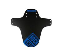 Parafango MTB RockShox Nero con Stampa Blu Acqua - Protezione Forcella e Personalizzazione Bici
