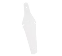 PARAFANGO Ruota Parafanghi per Moto Parafango per Bicicletta, smontaggio rapido, rimozione del Fango dalla Sella, Accessori per l'equipaggiamento da Equitazione, Sella(White)