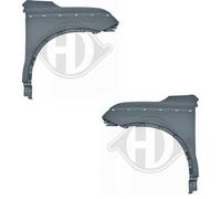 Parafango Set Destro Sinistro Non Verniciato Plastica per Renault Koleos II
