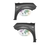 Parafango Set Sinistra Destra con Foro Indicatore per Renault Scénic II JM0/1_