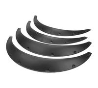 Parafango Universale Flessibile Per Auto Da 3,5"/90 Mm Extra Largo Per Passaruota Sopracciglia Protettive 4 Pezzi Sopracciglio Passaruota(Nero)