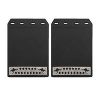 Parafango Universale Per Auto - Set 2 Pezzi Paraspruzzi Resistente Alle Alte Temperature E Impermeabile | Materiale PE+EVA Per Auto, Camion E Pick-up | Installazione Semplice Dietro Tutte E Le