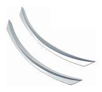 Parafango Universale Per Sopracciglio Ruota Striscia Anticollisione Accessori Auto Decorativo Laterale Sopracciglio Passaruota(Gray)
