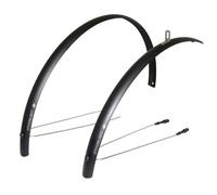 Parafango VTC 28'' Strong R'Light in alluminio con aste da 41mm nero opaco (paio