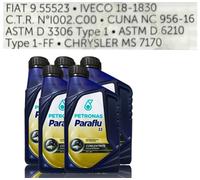 Paraflu 11 Verde Iveco/Fiat Turchese 5x1 Litri Antigelo Liquido Refrigerante