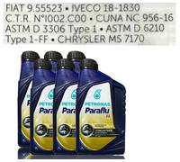 Paraflu 11 Verde Iveco/Fiat Turchese 6x1 Litri Antigelo Liquido Refrigerante