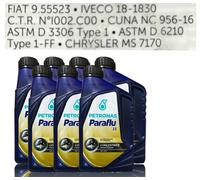 Paraflu 11 Verde Iveco/Fiat Turchese 7x1 Litri Antigelo Liquido Refrigerante