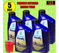 PARAFLU ROSSO ANTIGELO PURO 5 LITRI CONCENTRATO LIQUIDO RADIATORE