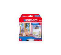 Geko - 1000-5 - Guarnizione adesiva per isolamento STRIP - fessura 1-3 mm - 6 m - gomma - bianco - Geko - 101932 - Conf. da 1 Pz. - 1000-5