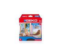 Geko - 1000-7 - Guarnizione adesiva per isolamento STRIP - fessura 2-5 mm - 6 m - gomma - marrone - Geko - 101935 - Conf. da 1 Pz. - 1000-7