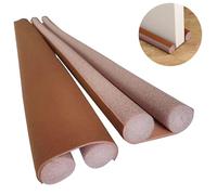 PARAFREDDO PARASPIFFERI SOTTOPORTA ADESIVI PVC RIGIDO CON GOMMA 95CM MARRONE