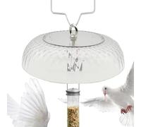 Parafulmine per Mangiatoia per | Cupola Trasparente a Protezione Completa per Osservazione,Protezione dalla Pioggia per Alimentatore | Giardino Cortile Portico Patio Esterno