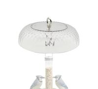 Parafulmine per Mangiatoia per,Cupola Trasparente a Protezione Completa per Osservazione | Protezione Pioggia Mangiatoie,Per Giardino Cortile Terrazzo Balcone Esterno