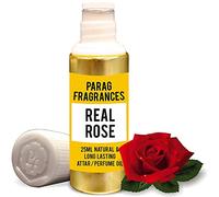 Parag Fragrances Real Rose 25Ml Long Lasting Attar For Clothes & Religious Use