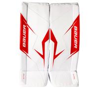 Paragambe portiere per hockey Bauer SV-PRO White/Red Senior S