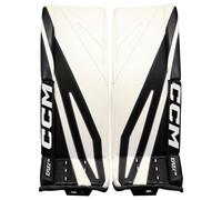 Paragambe portiere per hockey CCM Eflex 7.5 White/Black Senior 32 + 1 palec