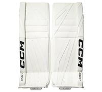 Paragambe portiere per hockey CCM Eflex 7.9 White Senior 34 + 2 palce