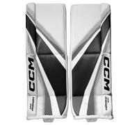 Paragambe portiere per hockey CCM Phenom White/Black Junior 24 + 1 palec
