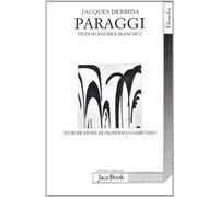 Paraggi. Studi su Maurice Blanchot