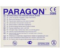 Paragon Lame Bisturi Monouso N.10, Sterili, Confezione 100 Pezzi