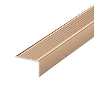 paragradino antiscivolo per scale, Protezione for bordi scale multicolore, diverse misure(Gold,W4 x H2cm)