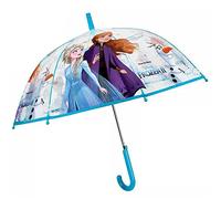 Paraguas Largo automático fiberglas. Plástico CUPULA. FROZEN.