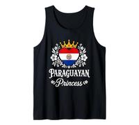 Paraguayan Princess Paraguay Flag Proud Paraguayan Girl Canotta