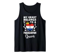 Paraguayan Queen Paraguayan Wife Girlfriend Paraguay Flag Canotta