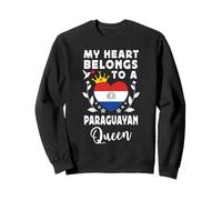 Paraguayan Queen Paraguayan Wife Girlfriend Paraguay Flag Felpa