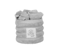 PARAH | Set 36 Lavette 30x30 cm -100% Cotone di Alta Qualità - Alta Qualità, Morbide e Assorbenti - Con Contenitore - Collezione Luxury Wellness