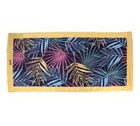 PARAH Telo Mare Spiaggia Piscina, Cotone, 80x160 cm, Morbido, Fern