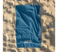 PARAH Telo Mare Spiaggia Piscina, Cotone, 90x180 cm, Morbido, Blu