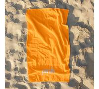 PARAH Telo Mare Spiaggia Piscina, Cotone, 90x180 cm, Morbido, Oro
