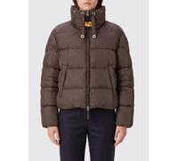 PARAJUMPERS Piumino corto trapuntato con collo a imbuto e coulisse L Marrone