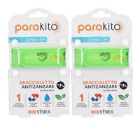 Parakito Bracciale Antizanzare Ricaricabile Junior Camaleonte 2x1 St