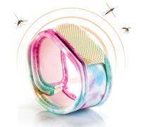 BIOSYNEX - Parakito - Braccialetto anti-zanzare ricaricabile - 2 ricariche incluse - 1 mese di utilizzo - Senza DEET - Taglia Junior 3+ (Tie & Dye)