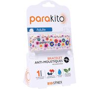 Parakito Bracciale Antizanzare Ricaricabile Fun Fiori Adulto 1 pz Brac