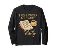 Paralegal Assistente Legale Studio Legale Ricercatore Avvocato Regalo Maglia a Manica
