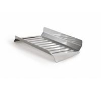 Paralegna in Acciaio per Forno Pizza 37 cm Resistente e Pratico Supporto Legna