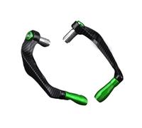 Paraleve Moto 7/8 "22mm Moto Manubrio Freno Frizione Leve Protector Guard Fit Uso for Kawasaki Z800 Z650 Z900 Z400 Z1000 Z1000R Z1000SX Z900RS Leva Protezione Della Frizione Moto ( Color : Green )