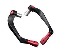 Paraleve Moto 7/8 "22mm Moto Manubrio Freno Frizione Leve Protector Guard Fit Uso for Kawasaki Z800 Z650 Z900 Z400 Z1000 Z1000R Z1000SX Z900RS Leva Protezione Della Frizione Moto ( Color : Red-A )