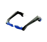 Paraleve Moto Leve frizione freno impermeabili universali for moto Protezione manubrio Parti in plastica in fibra di carbonio adatte for diametro 16-18 mm(Blue)