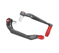 Paraleve Moto Leve frizione freno manubrio universale for moto Accessori for la modifica dei freni della protezione mano in lega di alluminio(Red 1pair)